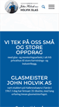 Mobile Screenshot of holvikglas.no
